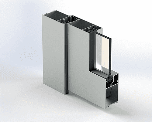 Serie 35 - Puerta batiente